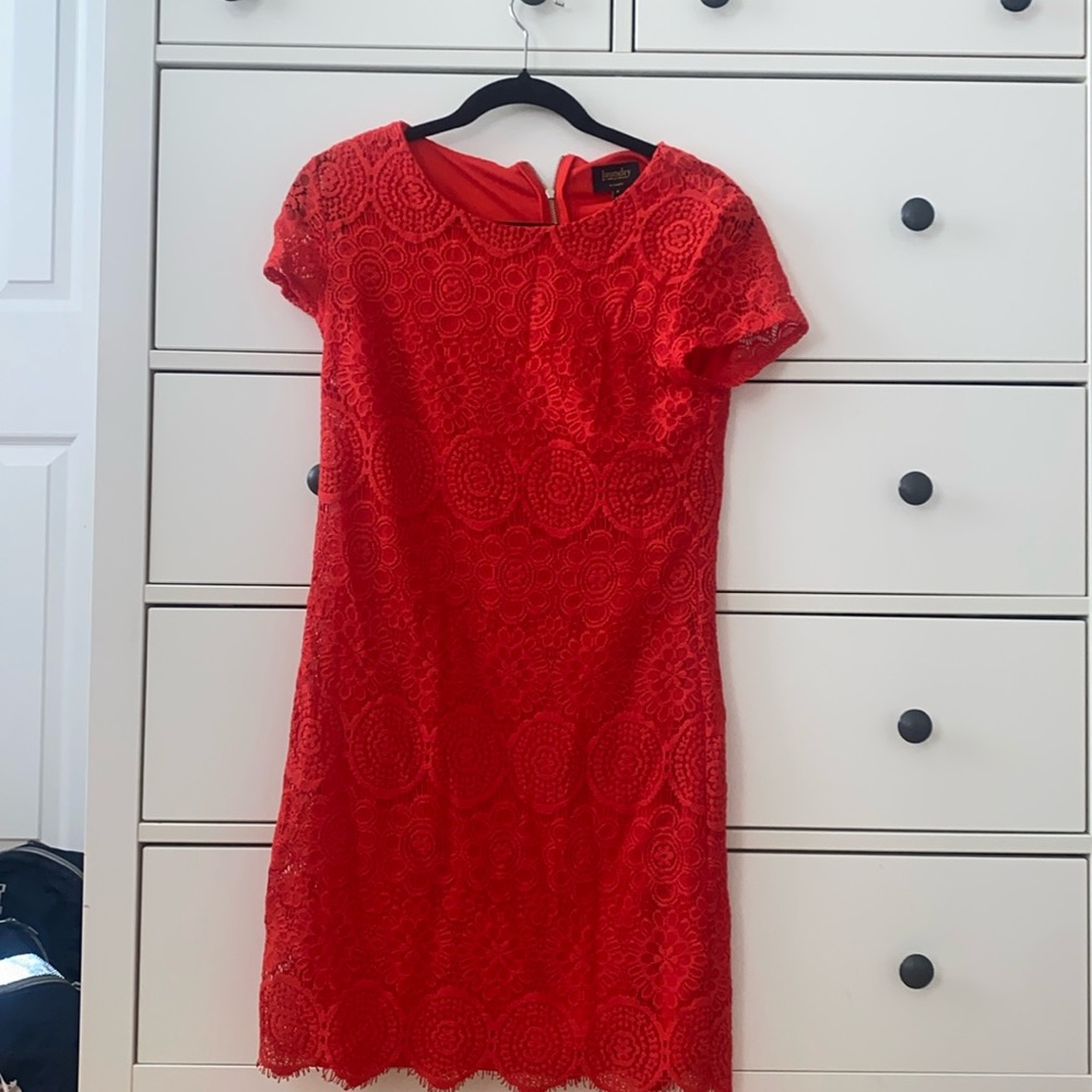 Laundry by Shelli Segal Mini Red Small Dress